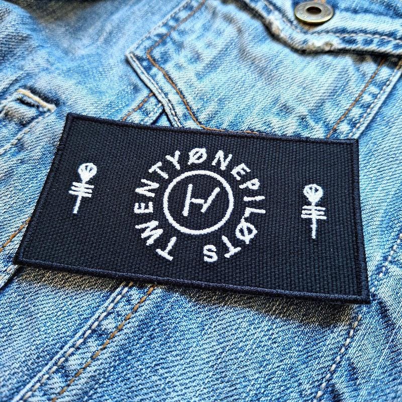 TWENTY ONE PILOTS ROCK BANDS IRON OR SEW ON EMBROIDERED PATCHES X - Foto 4