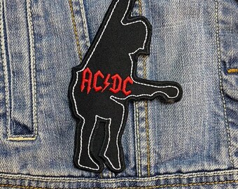 Acdc Ac Dc Band 45 écusson brodé applique thermocollant