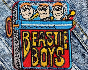 Beastie Boys 2 Embroidered Patch Badge Applique Iron on