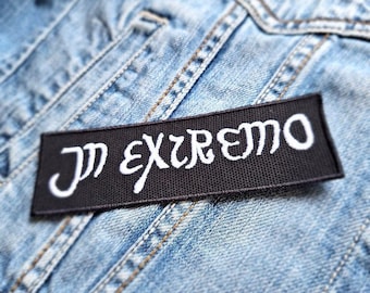 In Extremo Ex Middle Ages Rock 382261 Embroidered Patch Badge Applique Iron on