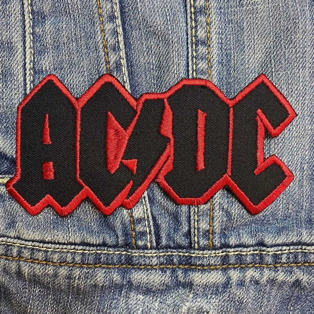 Acdc Ac Dc Band 23 Embroidered Patch Badge Applique Iron On - Etsy