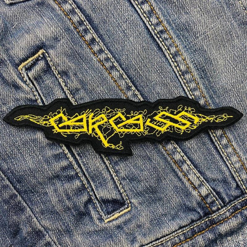 TOPPA PATCH VINTAGE IN TESSUTO GOMMATO ANNI 80 SONO UN DURO