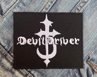 The Devil Driver (4) Embroidered Patch Badge Applique Iron on