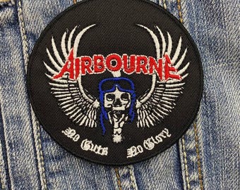 Airbourne Embroidered Patch Badge Applique Iron on