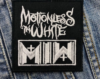 Motionless In White Metalcore 1 382586 Embroidered Patch Badge Applique Iron on