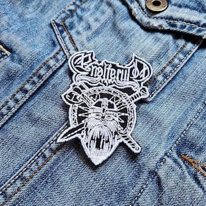 Ensiferum Viking Axe 382076 Embroidered Patch Badge Applique Iron on