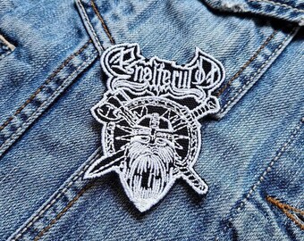 Ensiferum Viking Axe 382076 Embroidered Patch Badge Applique Iron on