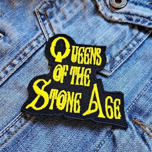 Queens Of The Stone Age Go 382834 geborduurde patch badge appliqué opstrijkbaar