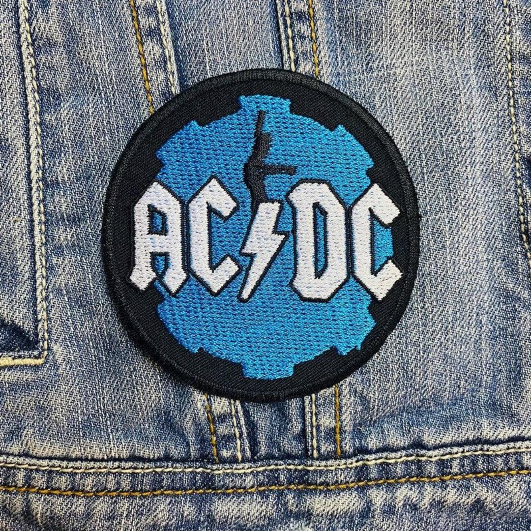 Acdc Ac Dc Band 13 Embroidered Patch Badge Applique Iron On - Etsy