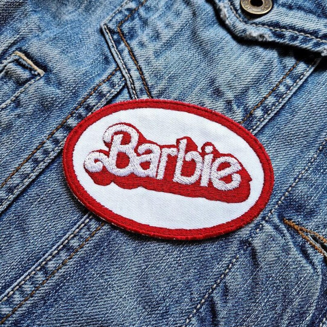 Barbie A Embroidered Patch Badge Applique Iron On - Etsy