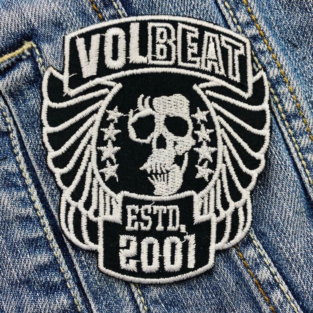 Volahn Patch Volbeat Embroidered Patch Badge Applique Iron On - Etsy