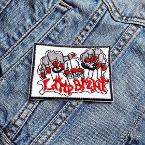 Limp Bizkit 382412 geborduurde badge appliqué opstrijkbaar