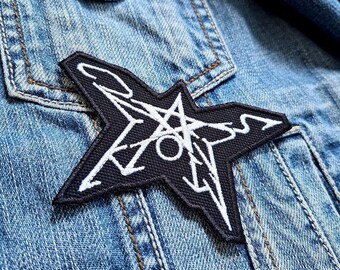 Pentagramm Pentagram Relentless 1 382768 Embroidered Patch Badge Applique Iron on