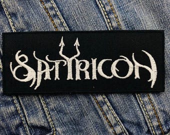 Satyricon Gestickter Aufnäher Badge Applikation zum Aufbügeln