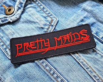 Pretty Maids Cd4Ed6 Embroidered Patch Badge Applique Iron on