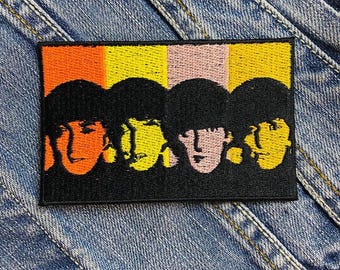 The Beatles 10 Embroidered Patch Badge Applique Iron on
