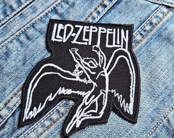 Led Zeppelin B08465Sjb5 Embroidered Patch Badge Applique Iron on