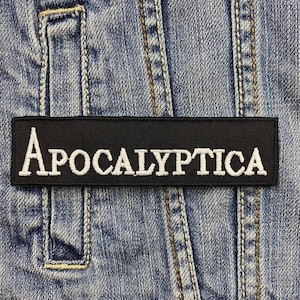 Apocalyptica Broderad Tygmärke Applikation Stryk-på