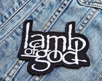 Lamm Gottes Stickerei gestickt Aufnäher Badge Applikation Aufbügler