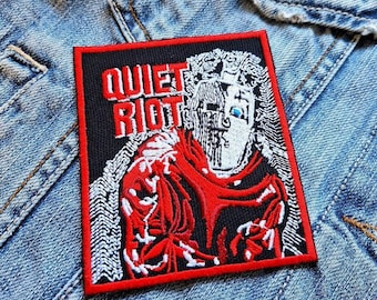 Quiet Riot Heavy Metal Band Hq 382835 Aufnäher Aufnäher zum Aufbügeln