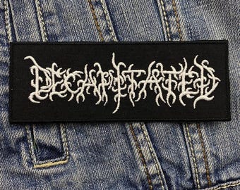 Decapitated Embroidered Patch Badge Applique Iron on