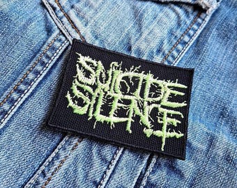 Suicide Silence 471E5E Embroidered Patch Badge Applique Iron on