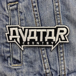 Avatar Country 2 Embroidered Patch Badge Applique Iron on