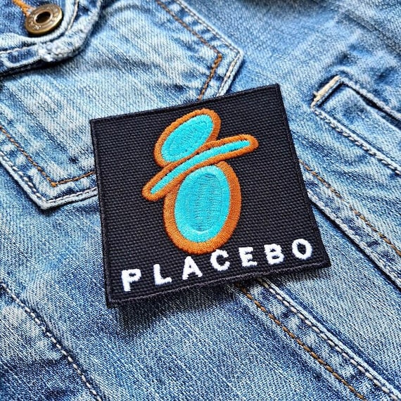 Patch Ricamata Placebo - Toppa Da Stiro/cucire Per Giacca O Zaino - Rock Music