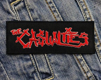 The Casualties Embroidered Patch Badge Applique Iron on