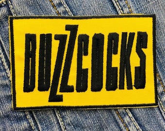 Buzzcocks (2) geborduurde badge appliqué opstrijkbaar
