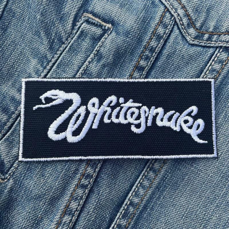 Écusson Brodé Whitesnake Patch Thermocollant