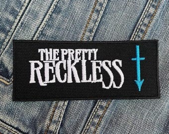The Pretty Reckless (2) geborduurde badge appliqué opstrijkbaar