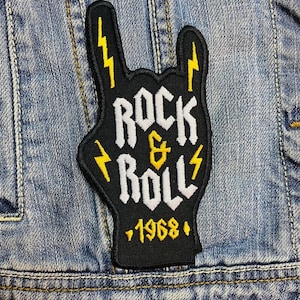 Acdc Ac Dc Band 29 Broderad Tygmärke Applikation Stryk-på