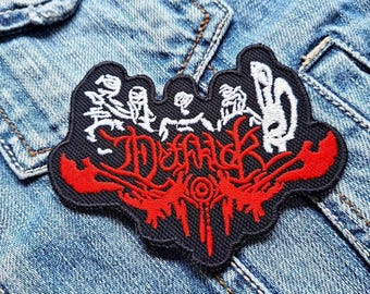 Dethklok Melodic Death Metal Band 382000 Embroidered Patch Badge Applique Iron on