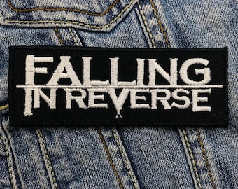 Falling In Reverse Embroidered Patch Badge Applique Iron on