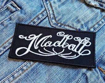 Madball Hardcore Punk Band Silver 382425 Embroidered Patch Badge Applique Iron on