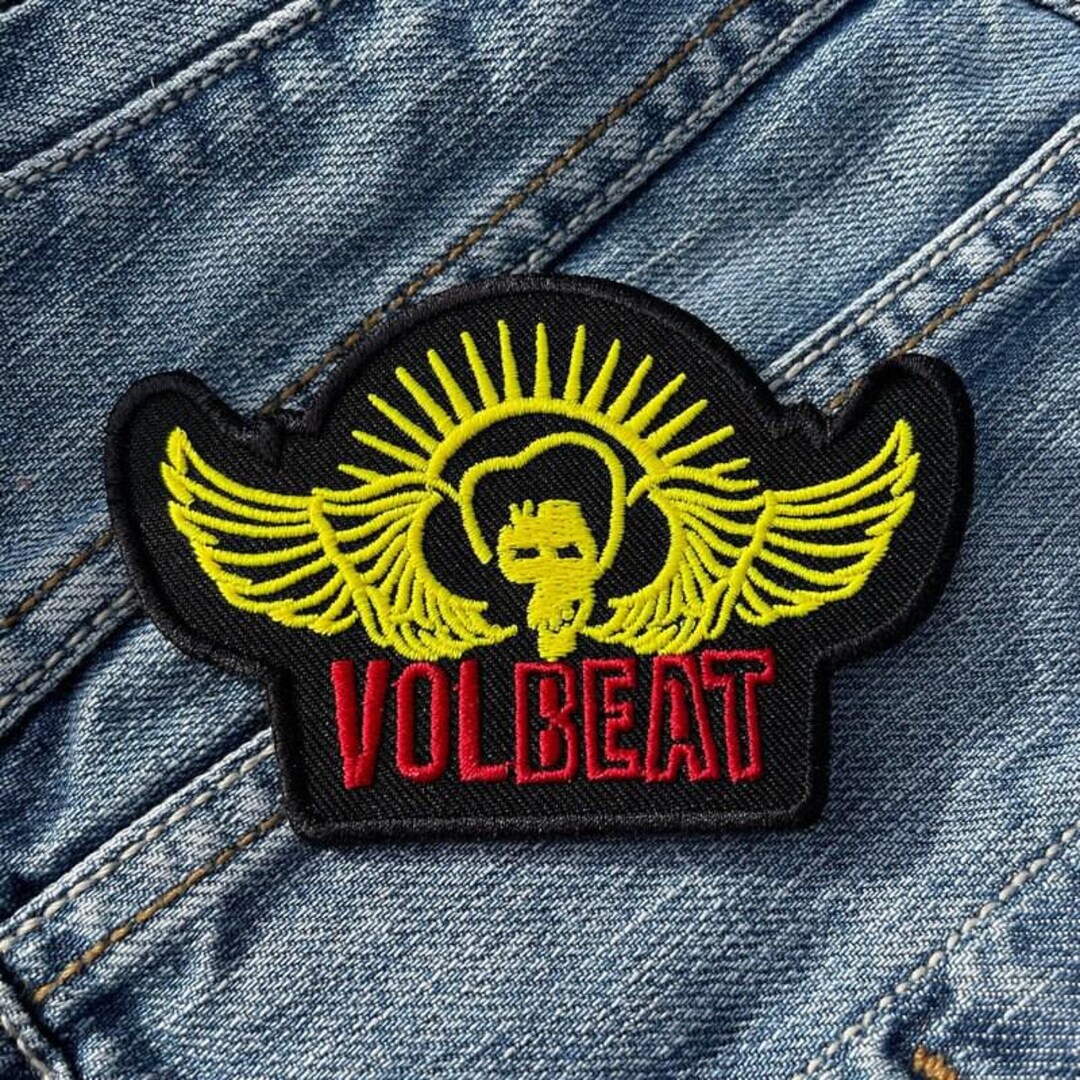 Volahn Patch Volbeat (2) Embroidered Patch Badge Applique Iron On - Etsy