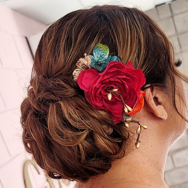 cuban flower headpiece