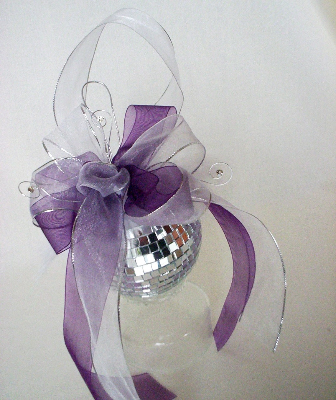 Wedding Cake Mirror Disco Ball Cake Topper Decoration New Etsy