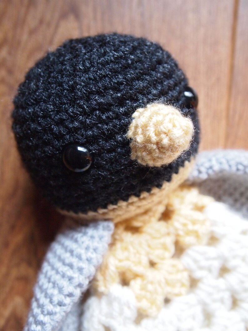 Amigurumi Penguin Security Blanket Lovey PDF Crochet ...