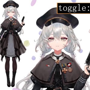 Vtuber Live2D prefabricado personalizable / Editable y con rigging / Personalizado