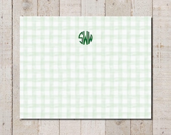 Personalized Monogram Stationery | Classic Note Cards
