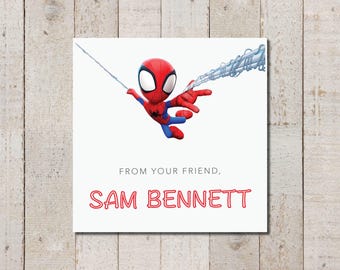 Spidey Sticker for Gifts - Personalized