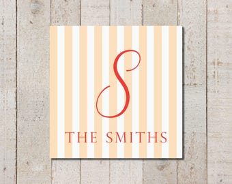 Personalized Gift Enclosure Cards | Monogrammed Gift Tags
