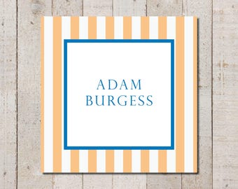 24 Gift Sticker set - personalized - name sticker