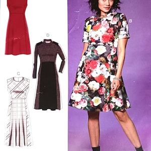 McCalls 7651, Misses&#39; Dress Pattern, Sizes 14, 16, 18, 20, and 22