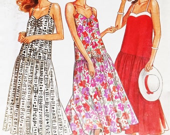 New Look 6710:  Vintage Dress Pattern, Sizes 6, 8, 10, 12, 14, and 16