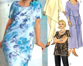 McCall's 3287: Plus Size Tunics, Pants, and Bias Skirt Pattern, Sizes 18W, 20W, 22W, and 24W