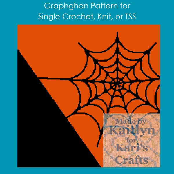 Crochet Blanket Spider Web Etsy