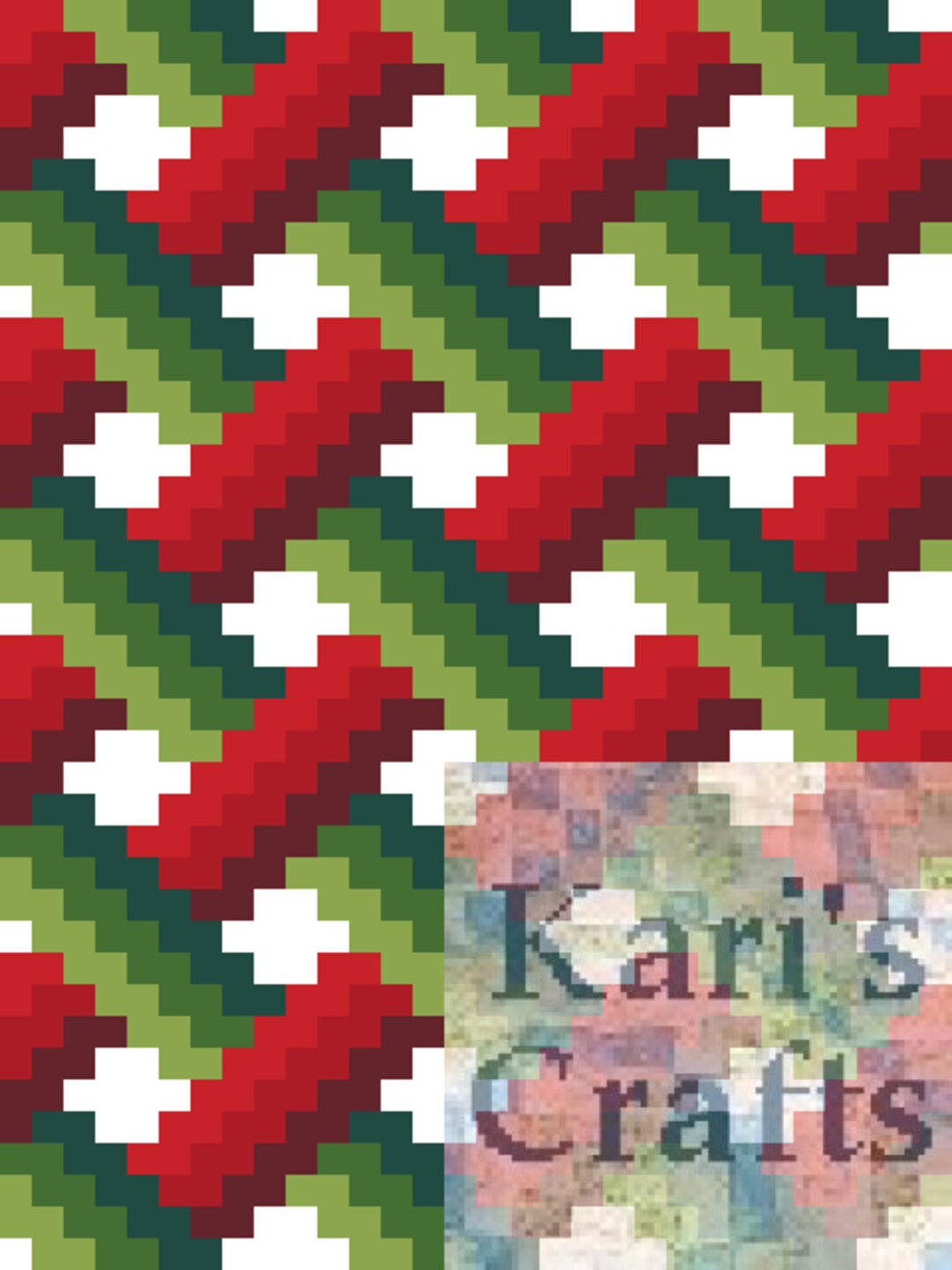 Woven Ribbons Croquilt C2C Corner to Corner Afghan Blanket PDF Etsy